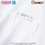 Vocaloid Hatsune Miku Summer Blossom Moeyu Miku Merch White Round Neck T-Shirt